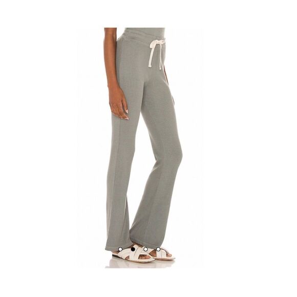 Monrow Ribbed Wide Leg Sweatpants- S,M - Picture 4 of 9